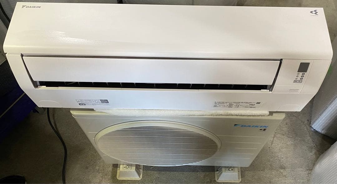 ダイキン　ルームエアコン　ATE22ASE4-W 2024年製　100V 6畳