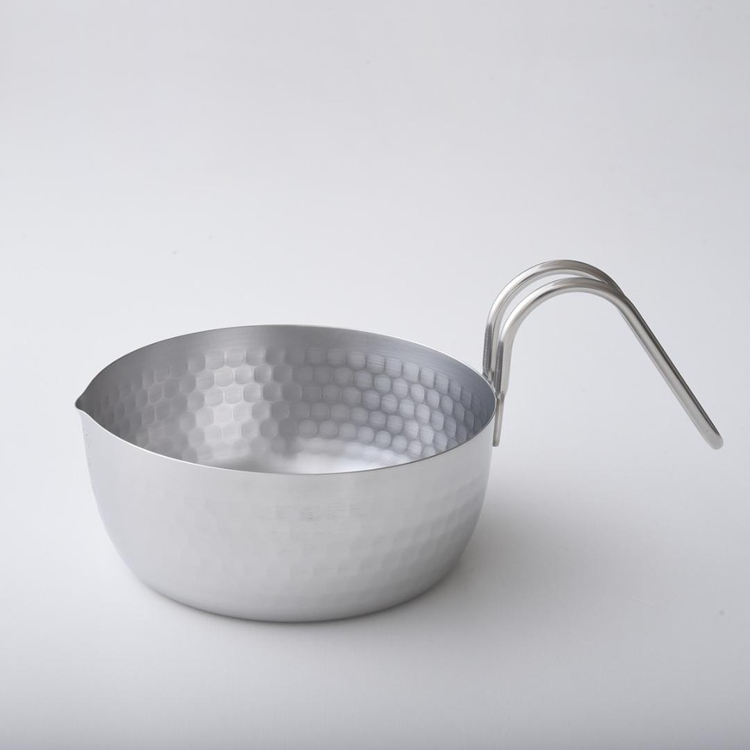 取っ手も便利な雪平鍋　マルチポットタイプ 16cm&18cm 2個セット