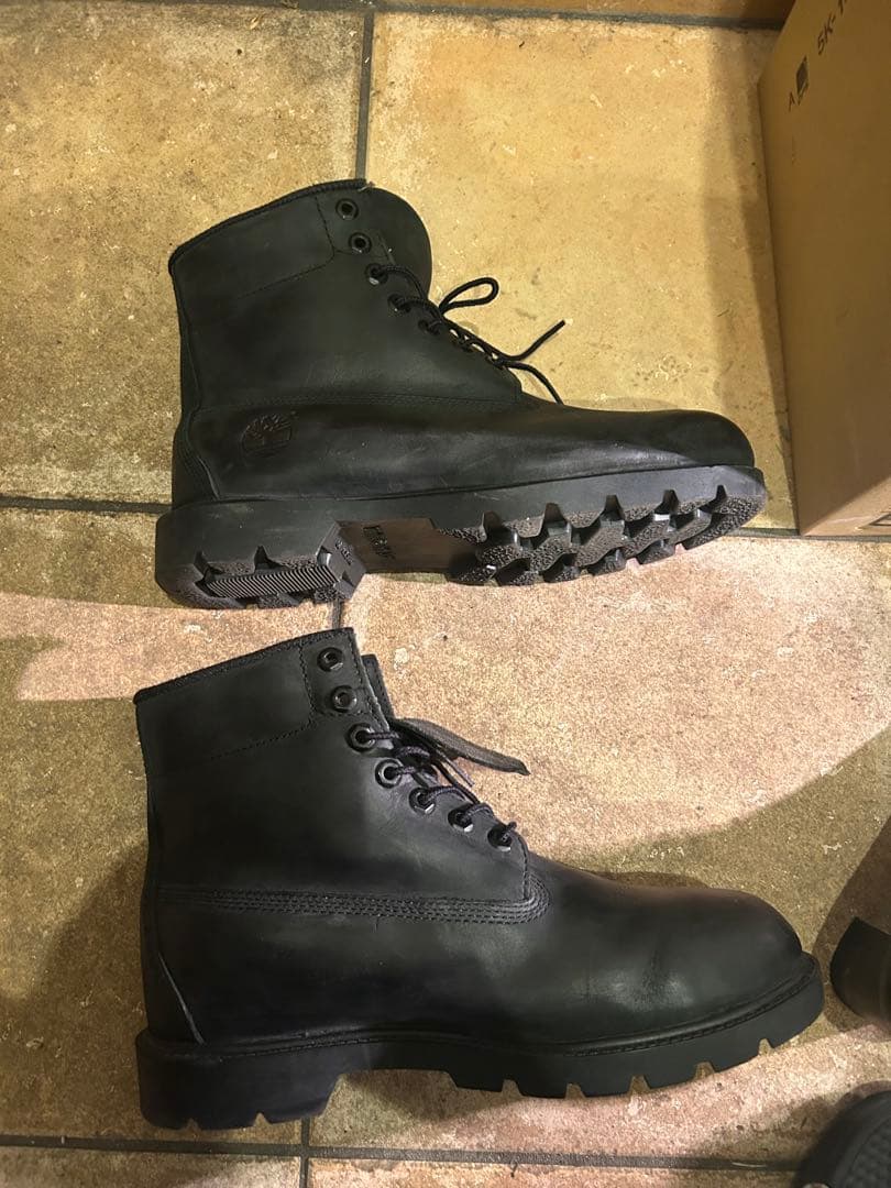 ティンバーランド　黒　27cm