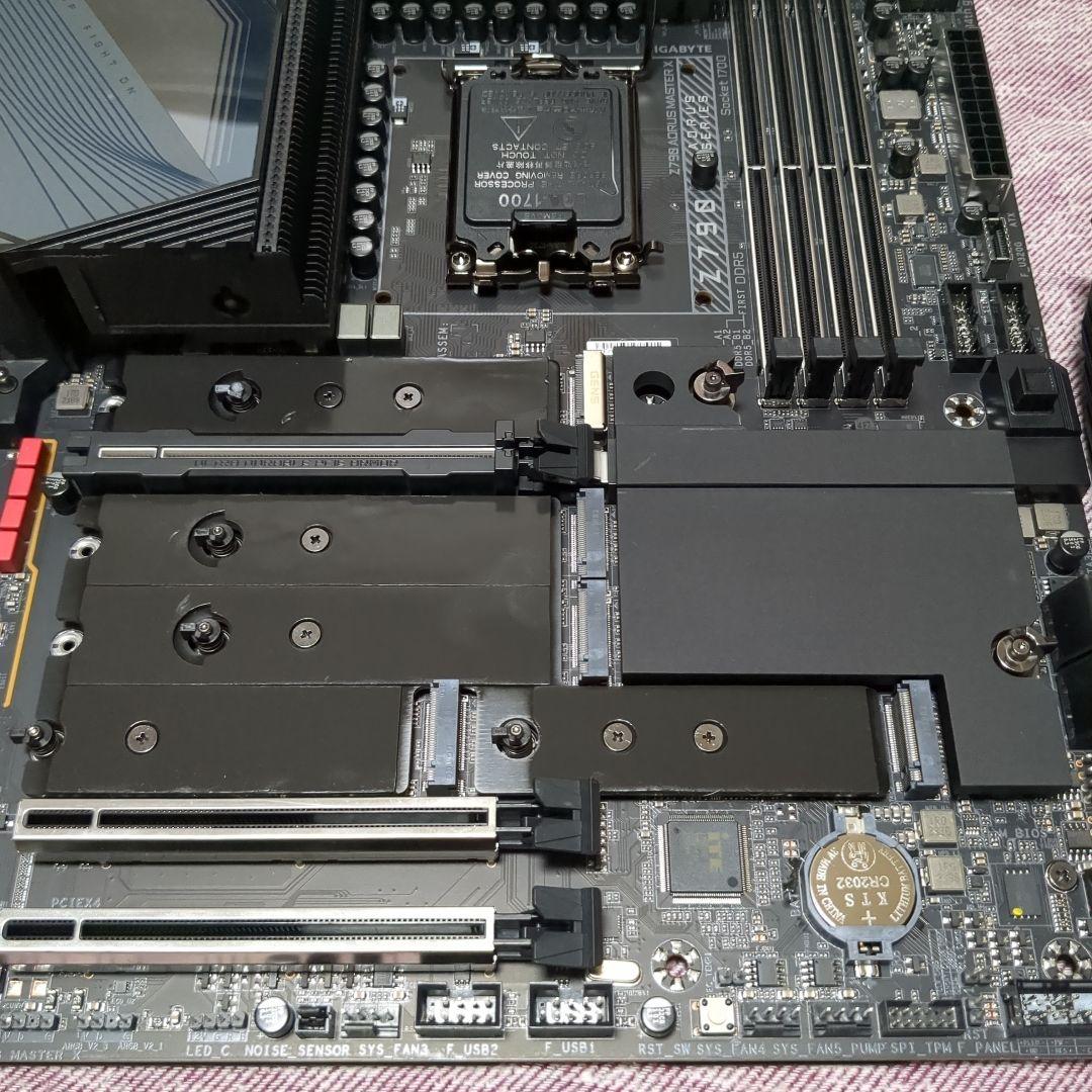 Z790 AORUS MASTER X ゲーミングマザーボード