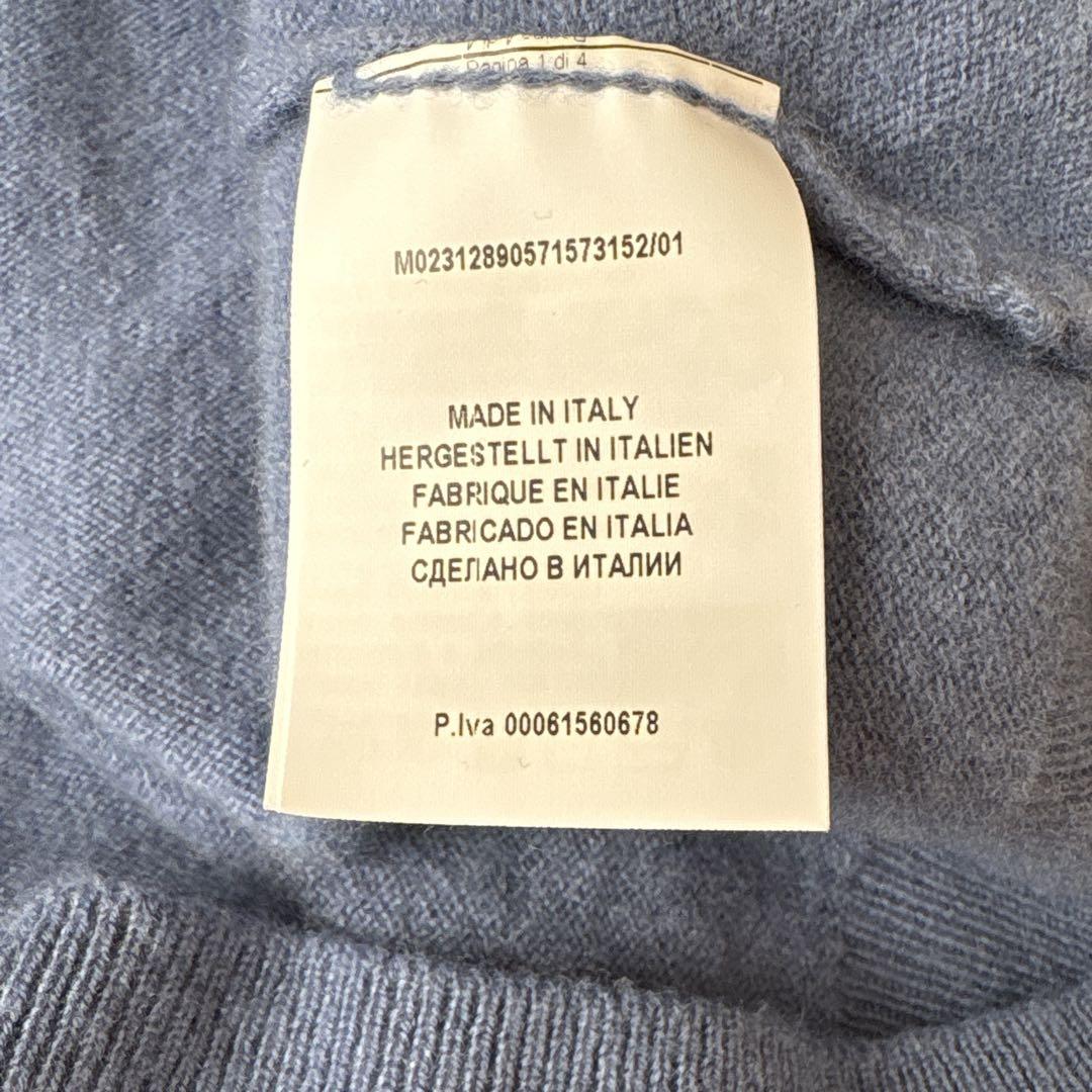 Gran Sasso カシミヤ　タートルネックセーター　ニット　イタリア製　50