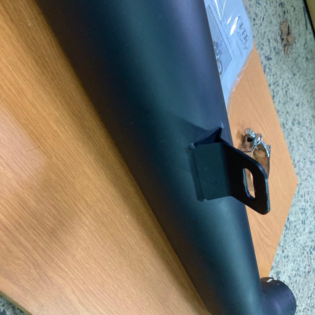 レブル250 OverRacingスリップオンマフラー 説明書、取付金具付き