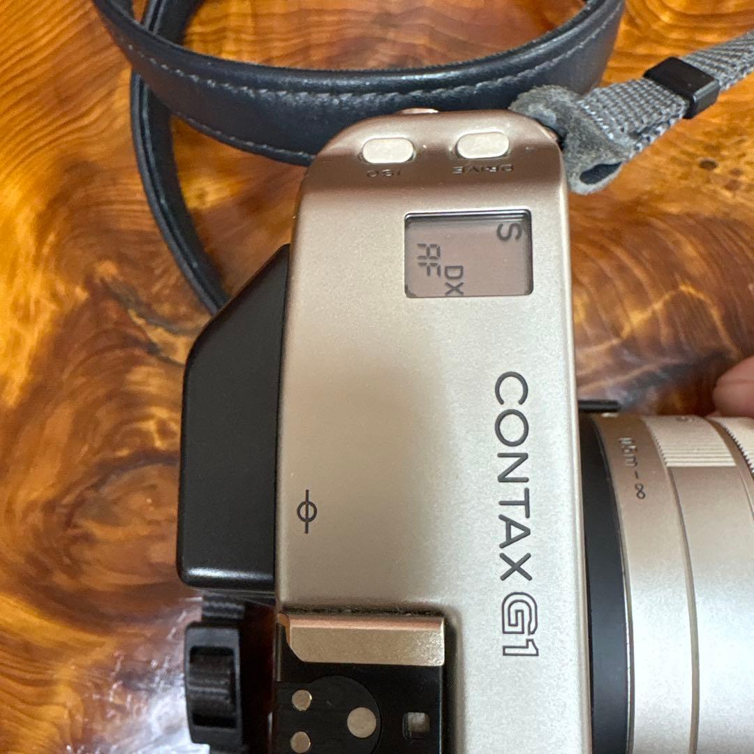 Contax G1 一眼レフフィルムカメラ　45mm f2現状品　シャッターok