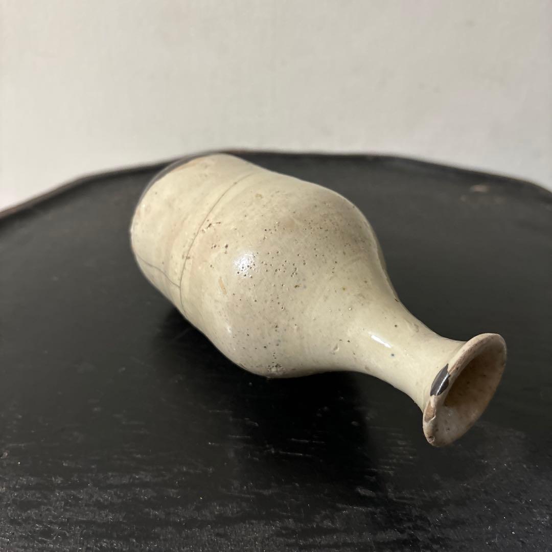 志野織部　徳利　美濃　古瀬戸　桃山　江戸　古美術　酒器　検:李朝　白洲正子