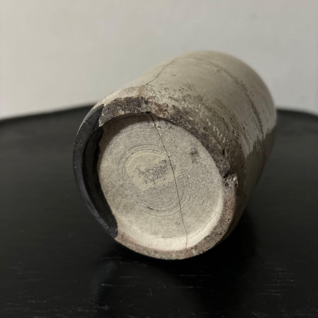 志野織部　徳利　美濃　古瀬戸　桃山　江戸　古美術　酒器　検:李朝　白洲正子