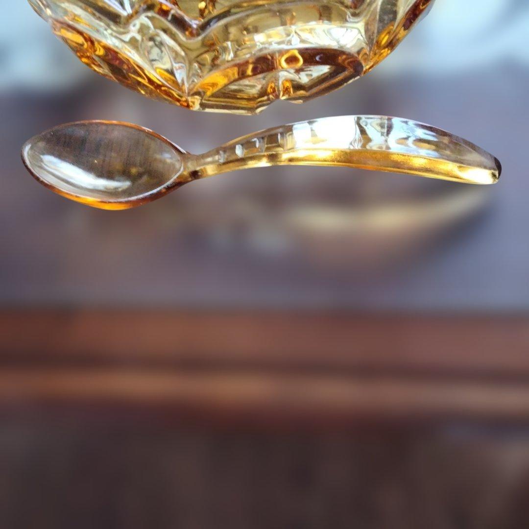 アンテークガラス盛り皿