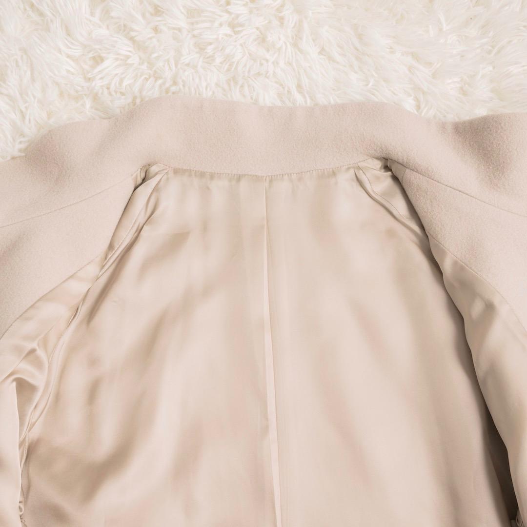 ANAYI アナイ ラムウールショートコート 38