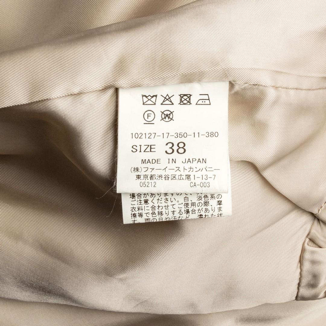 ANAYI アナイ ラムウールショートコート 38