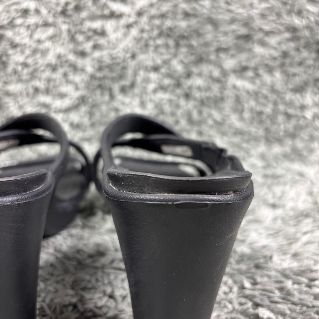 未使用 廃盤品 crocs クロックス サイプラス 黒 w8 24