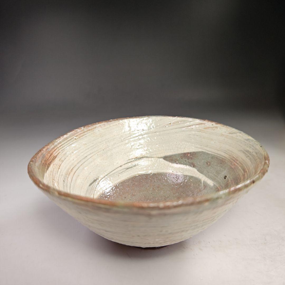 イ558 茶碗『高麗刷毛目茶碗　朴富元作　銘　栄雲』『大徳寺　神波東獄　極箱』