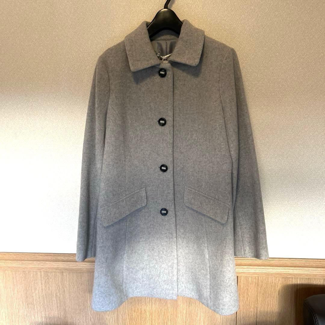 セール　タグ付き新品　ブランベール ライナー付きウールコート8.3万