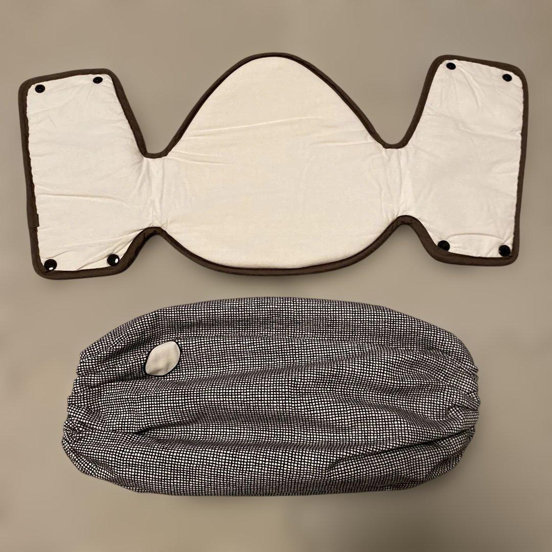 【極美品】サン＆ビーチ OM-1 いしけり抱っこ紐 収納ポーチ•ベッドサポート付