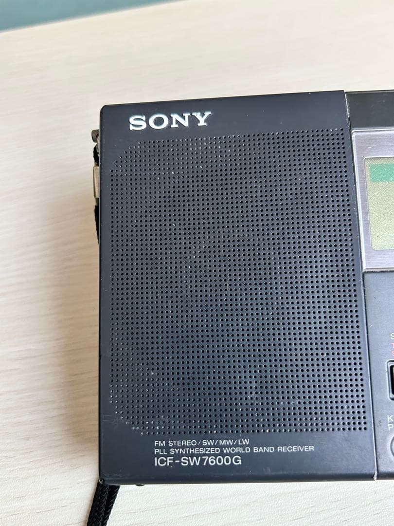 ラジオ・コンポ SONY ICF-SW7600G