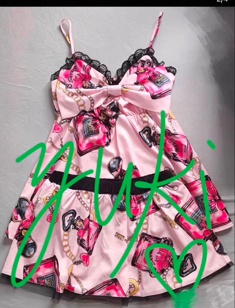 MARS系 リボンキャミソール 姫ギャル