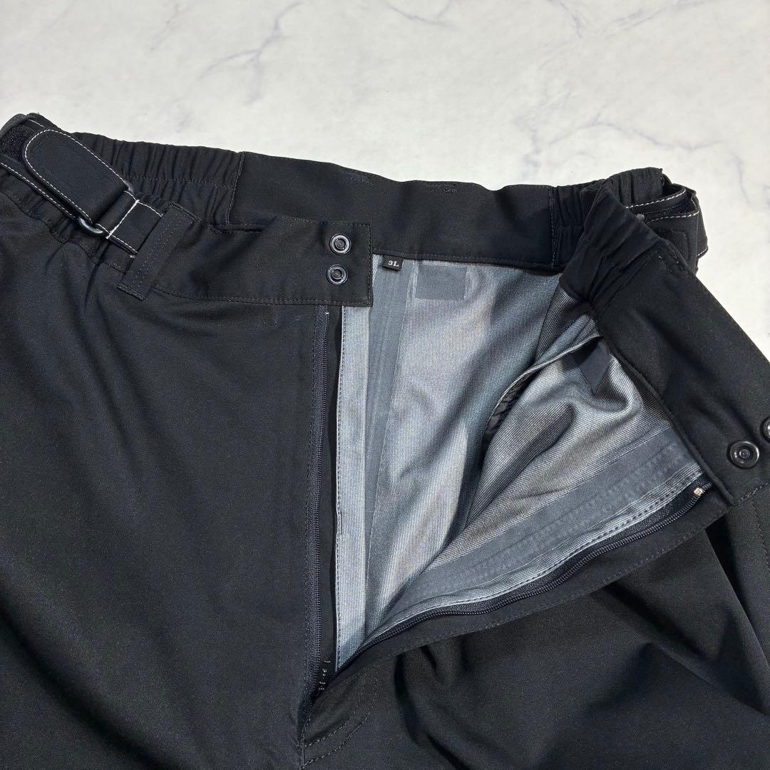 がまかつ フィッシングパンツ 3L ブラック Gamakatsu 釣り ウェア