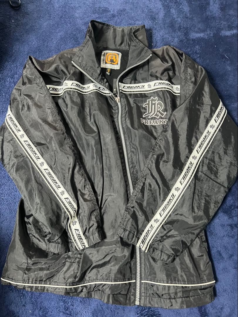 freaky 90s ナイロンジャケット b-boy HIPHOP