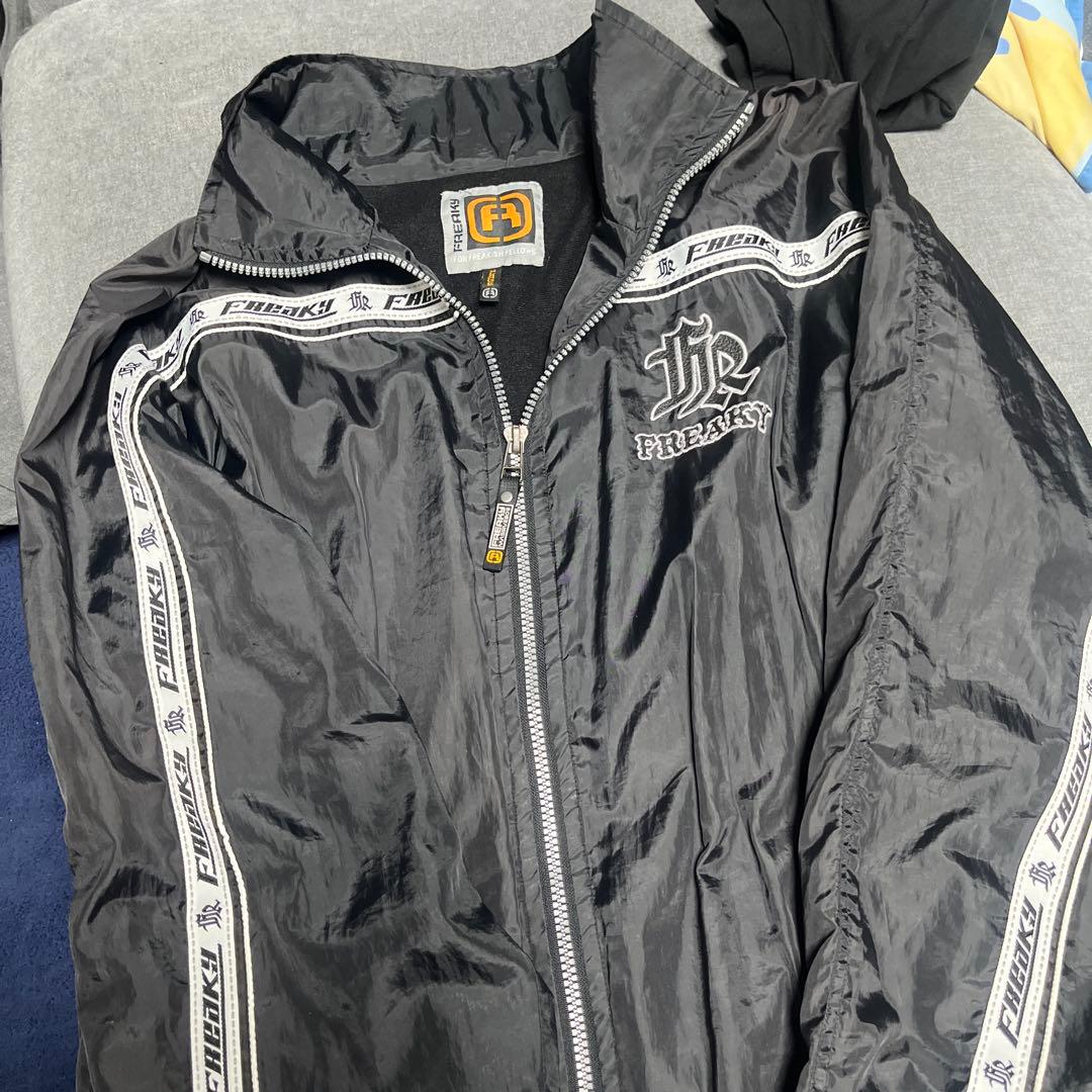 freaky 90s ナイロンジャケット b-boy HIPHOP