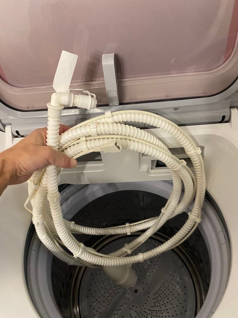 k*i様 SHARP 縦型洗濯機乾燥機能付きES-PX8C-P 2019年製　容