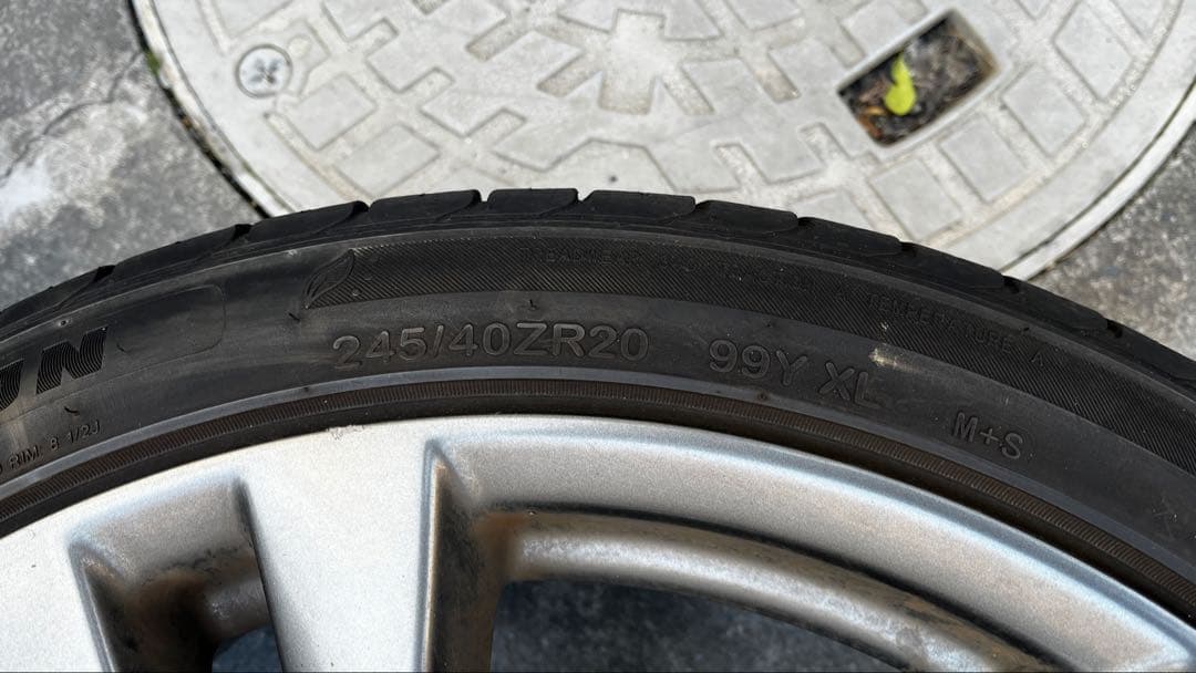 日産 フーガ Y51 ホイール 1本のみ20インチ 引き取り限定