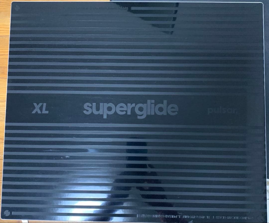 Pulsar Superglide2 Glass Mousepad XL 赤