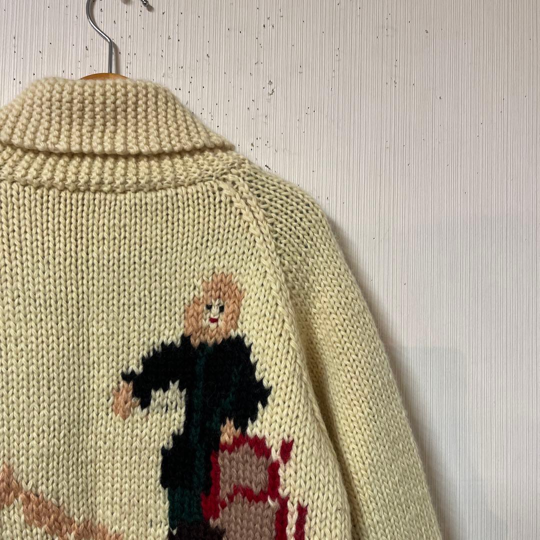 Pearl Diver カウチン アラスカ 犬ぞり ホワイト 裏地付 タロン