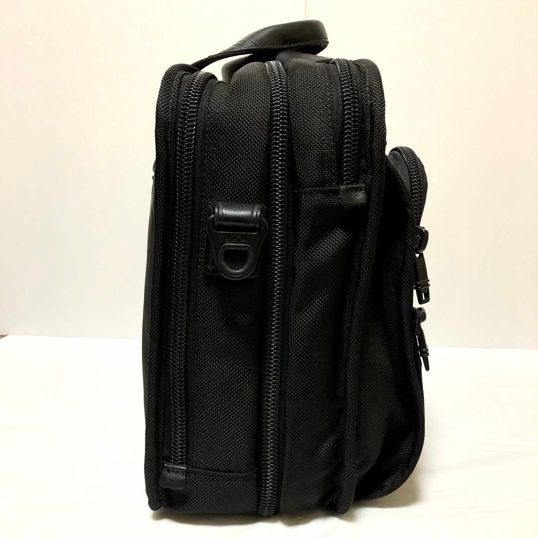 未使用級✨TUMI ビジネスバッグ 2way 2層 マチ拡張 26141DH 黒