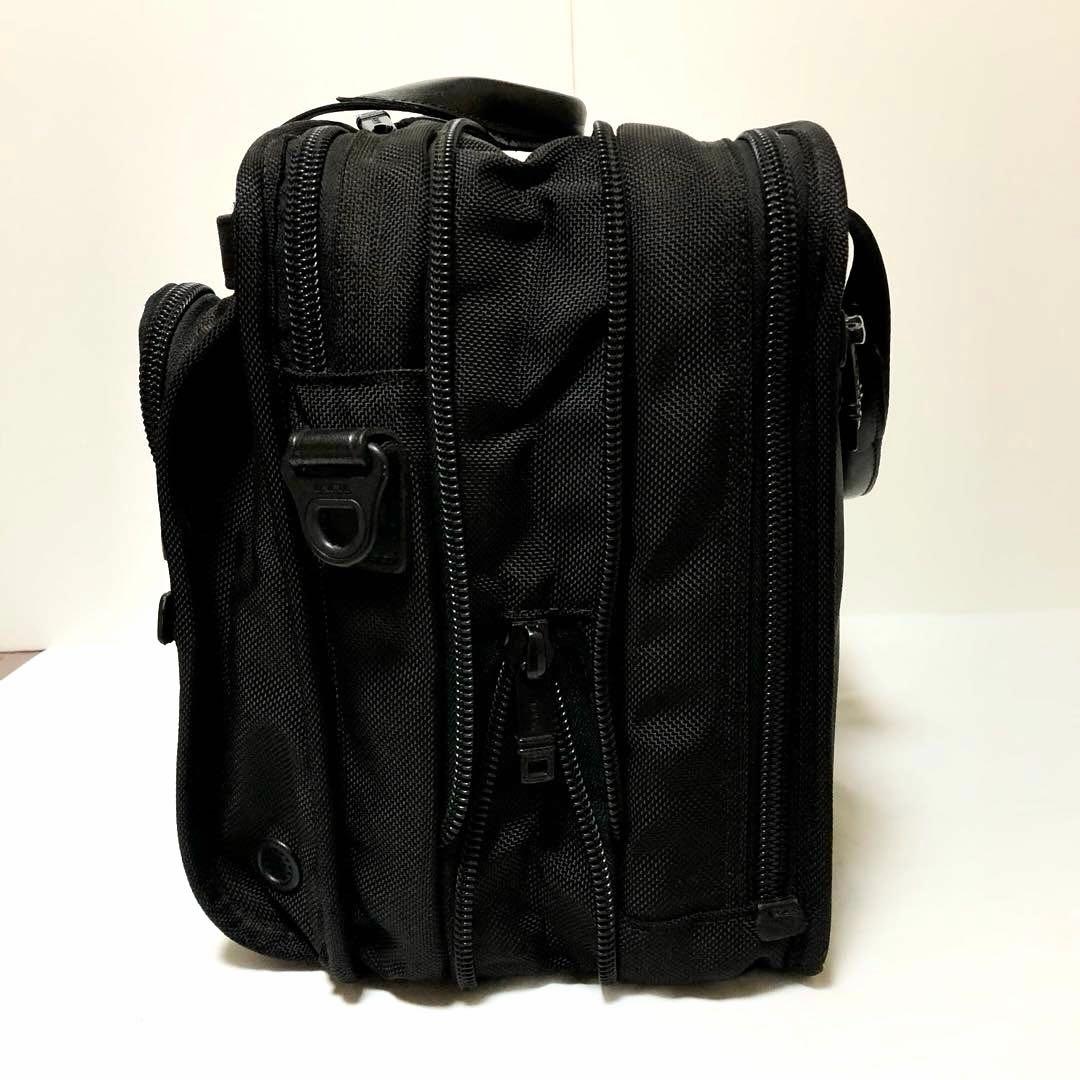 未使用級✨TUMI ビジネスバッグ 2way 2層 マチ拡張 26141DH 黒