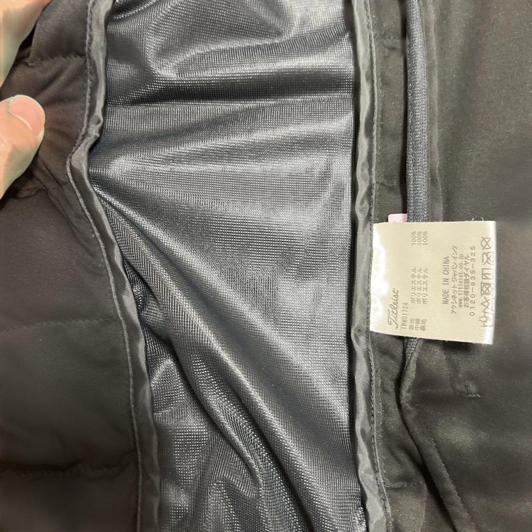 タイトリスト Titleist メンズ　ジャケット 黒　　　ゴルフウェア