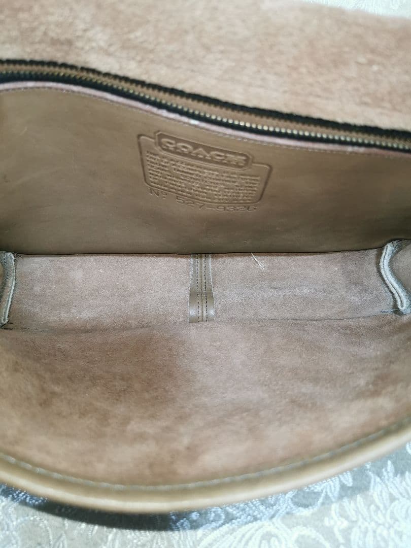 希少　オールド　コーチ　ショルダーバッグ　9326　USA製　牛革 B5 サイズ