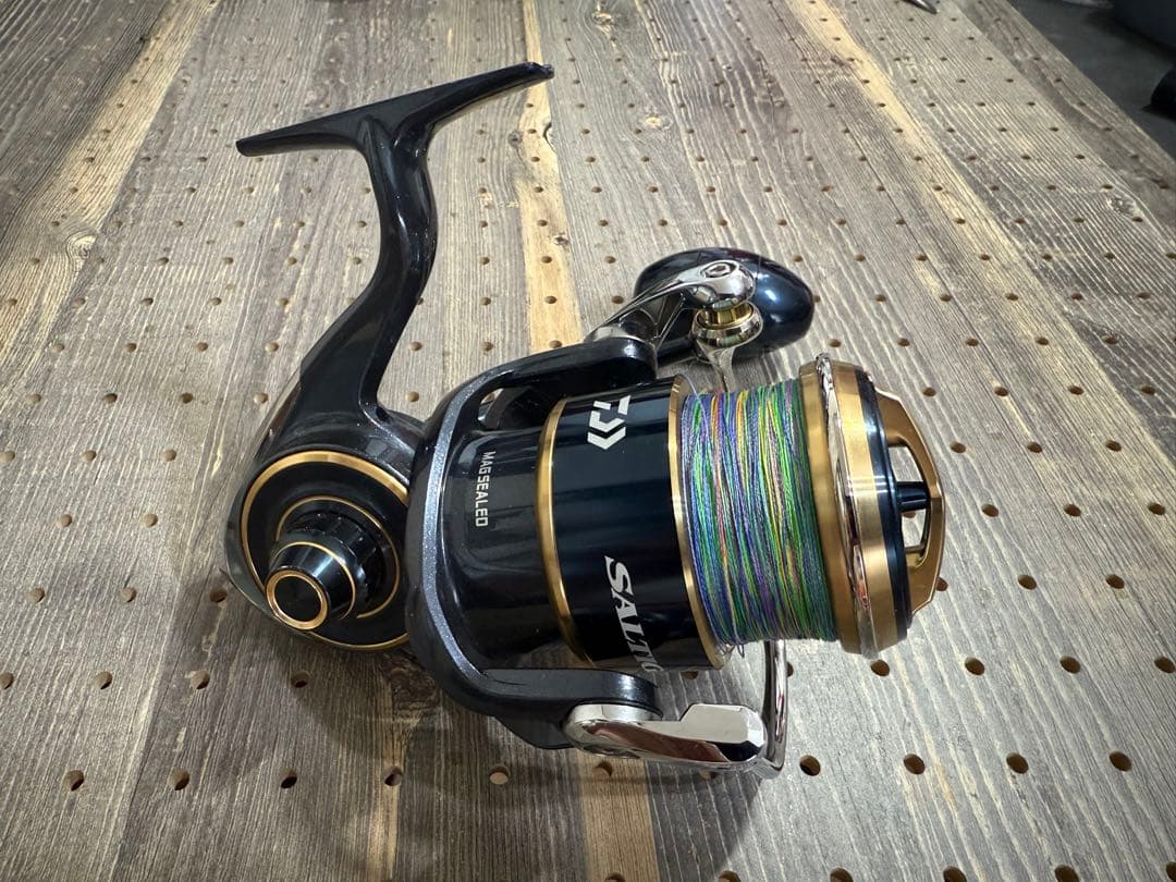 20ソルティガ　8000H SLPロングハンドル　SLP10000番替スプール有