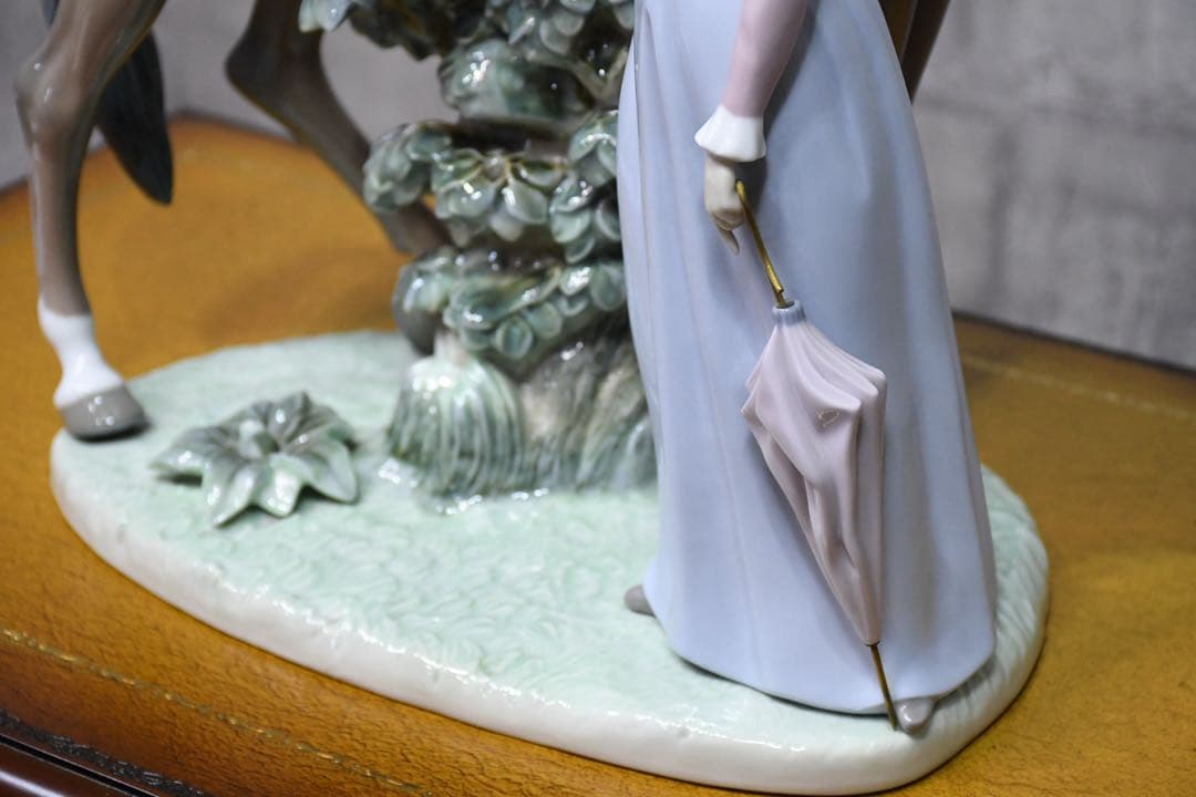 EEK133 美品 LLADRO リヤドロ No.5036 乗馬クラブの恋人たち