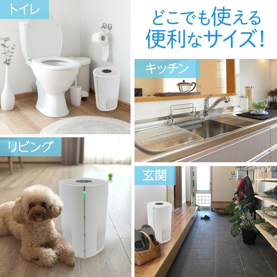空気清浄機 小型 花粉症 除菌 消臭 省エネ 花粉対策 脱臭機 たばこ用 除菌