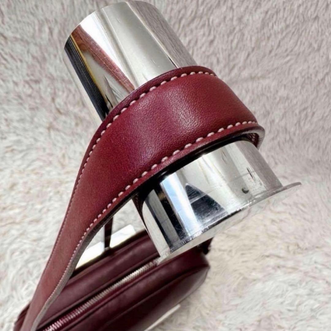 美品✨COACH コーチ ワンショルダーバッグ チャーム ボルドー y2k