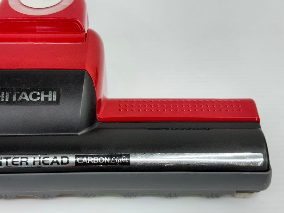 美品　動作保証　日立掃除機　ヘッド　パワーブラシ　D-AP34 中古　赤　レッド