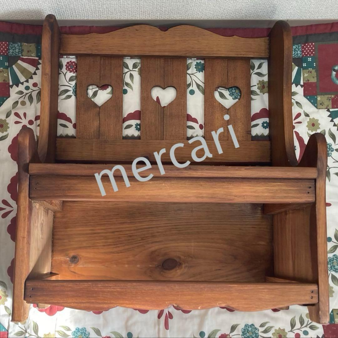 希少USA製【Cavendish】木製ラック棚ビンテージレアカントリーアメリカン