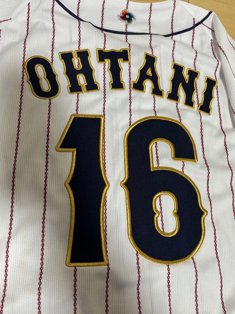 侍ジャパン WBC 大谷翔平 ユニフォーム 刺繍 MIZUNO L 日本代表