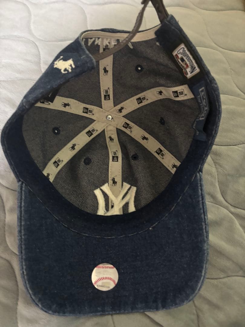 ニューエラ ラルフローレン 9TWENTY ヤンキース デニム