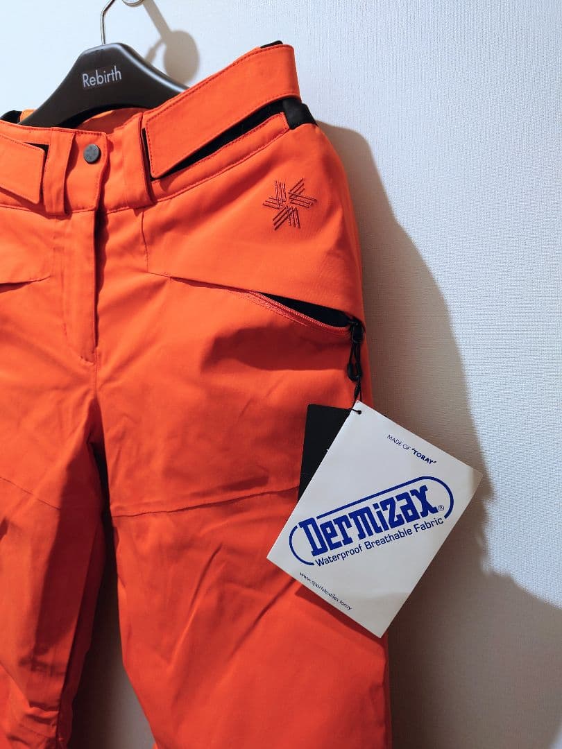 新品未使用 Goldwin スキーウェア パンツ Sサイズ オレンジ