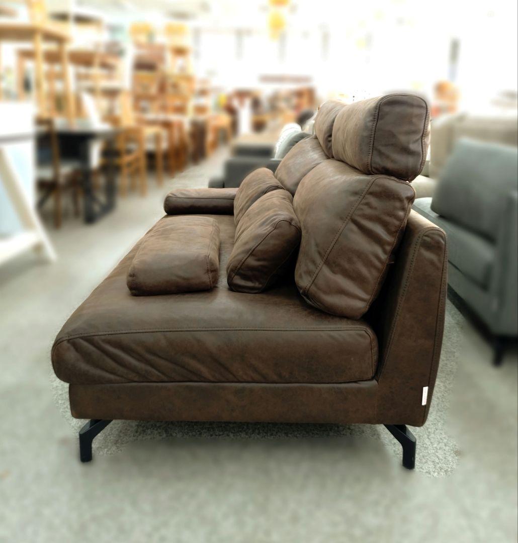 関家具 RELAXFORM グラシエーロ ２人掛けソファ 廃盤色 カカオ