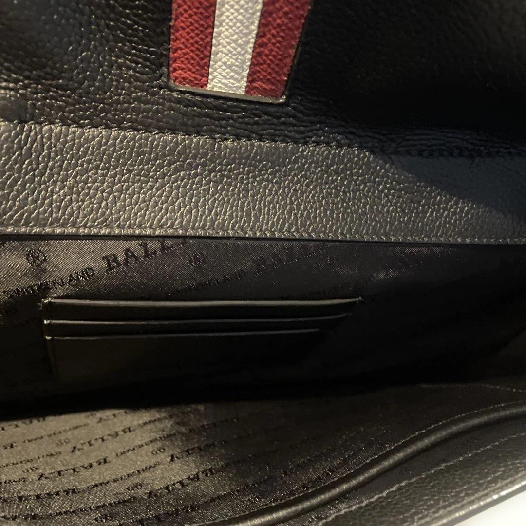 BALLY ビジネスバッグ ブラック レザー