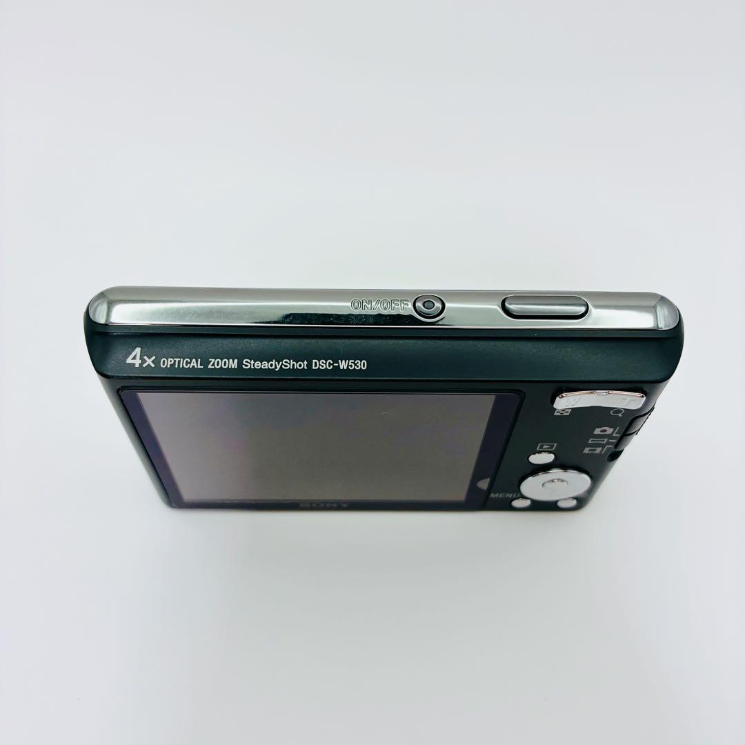 箱付き SONY Cyber-shot DSC-W530 デジカメ ブラック