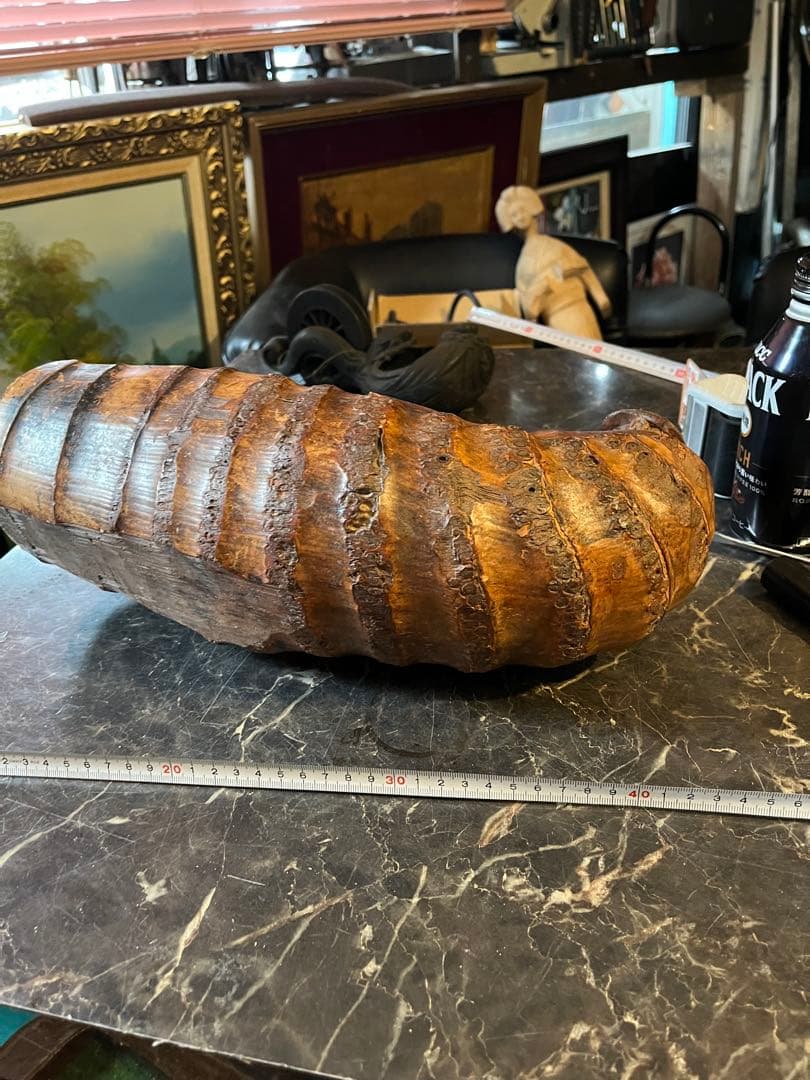 寿老人、竹彫刻寿老人、竹一刀彫り、竹細工寿老人、江戸時代寿老人、木彫り寿老人