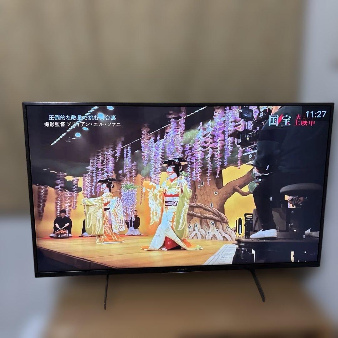 SONY 43V4K 液晶テレビ BRAVIA KJ-43X8500H 中古美品