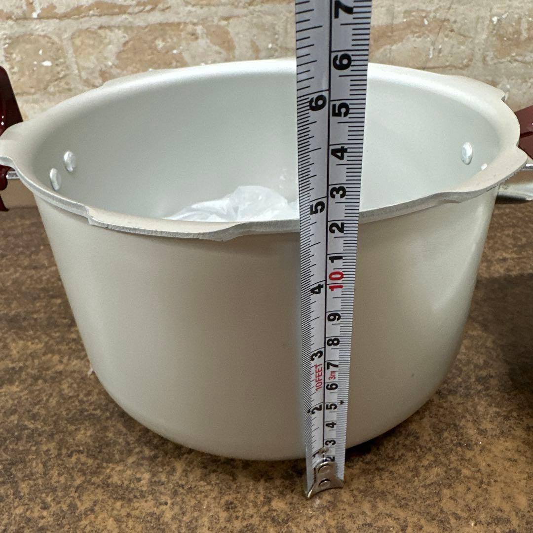 【経年保管品】 理研 圧力鍋 こなべちゃん RM1-30 容量3.0Ｌ