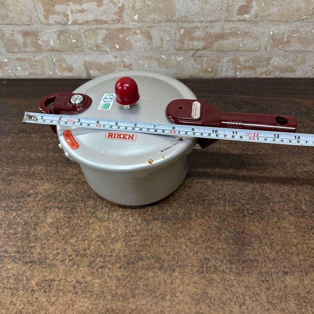 【経年保管品】 理研 圧力鍋 こなべちゃん RM1-30 容量3.0Ｌ