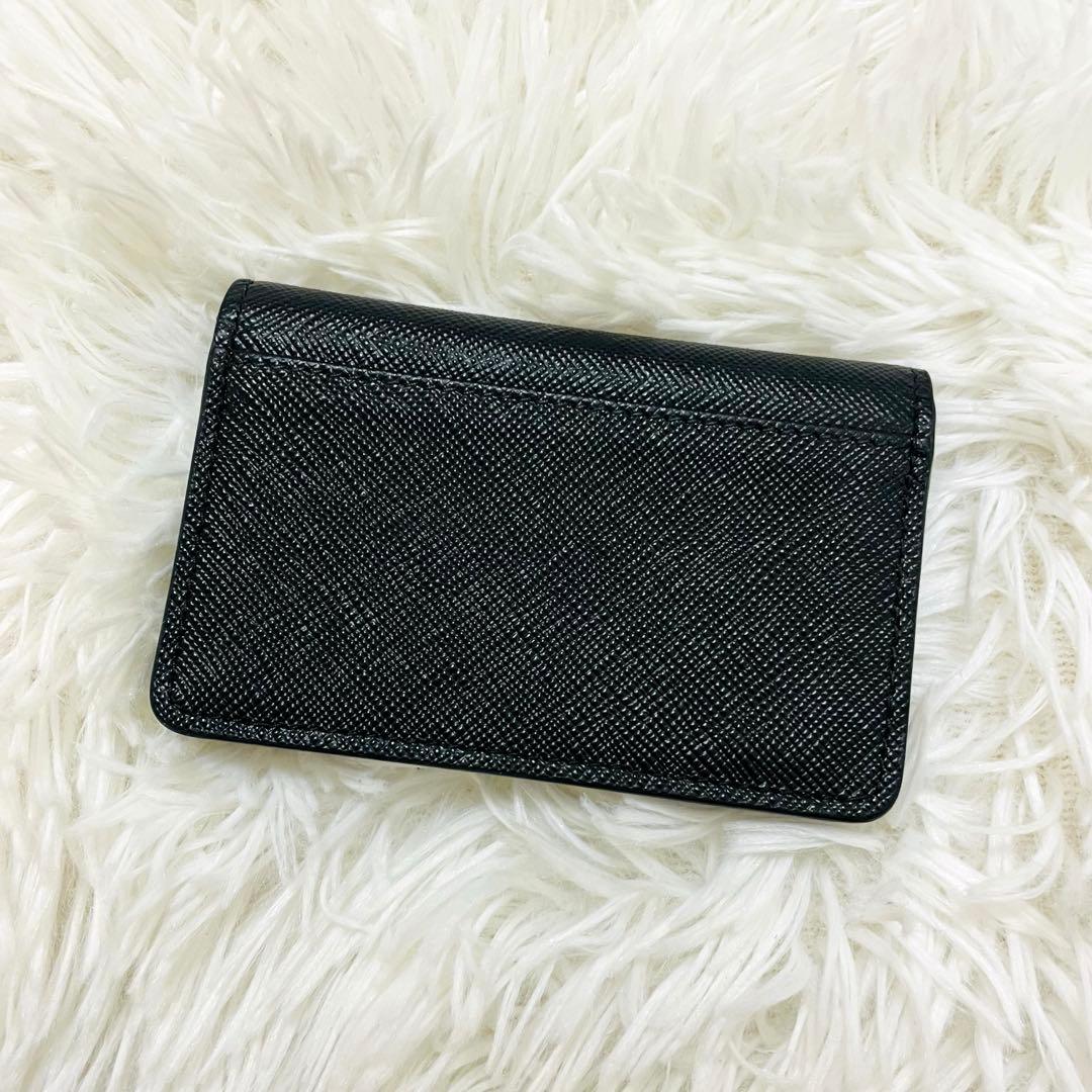 未使用級✨PRADA 名刺入れ カードケース レザー トライアングルロゴ 現行