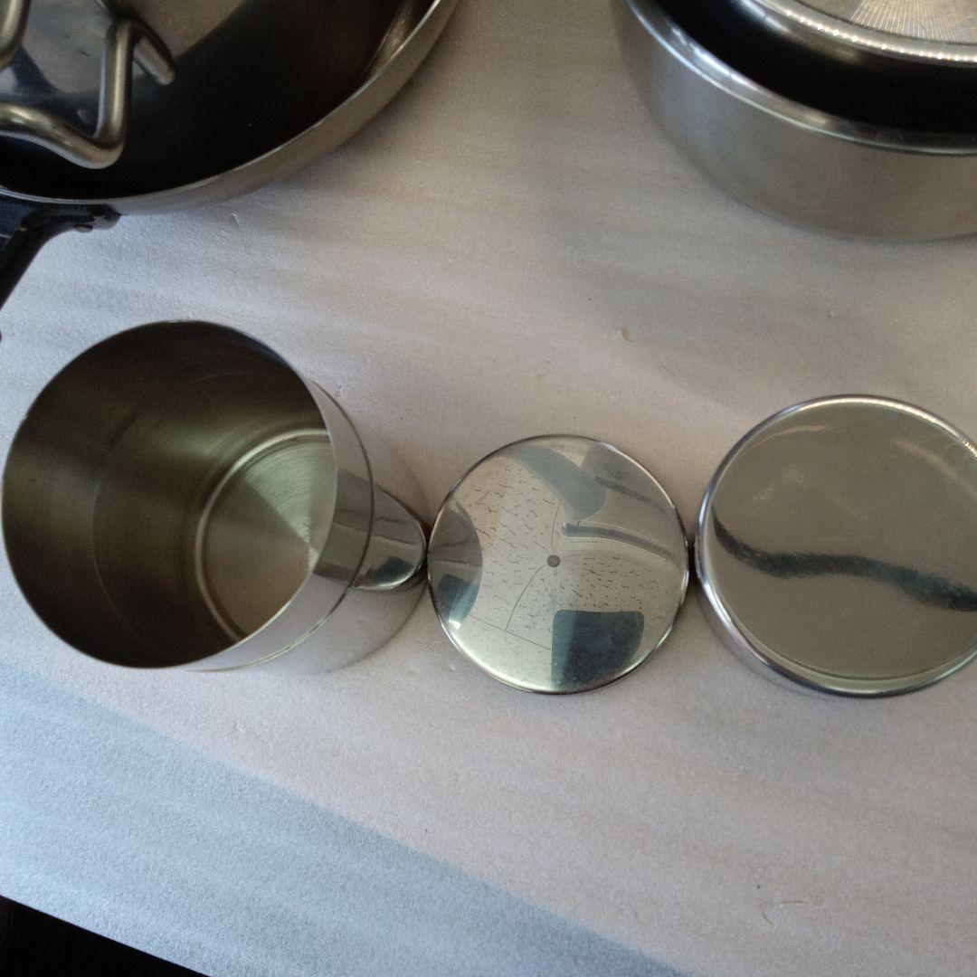 サ*ジ様 両手鍋　フライパン　等　セット中古品