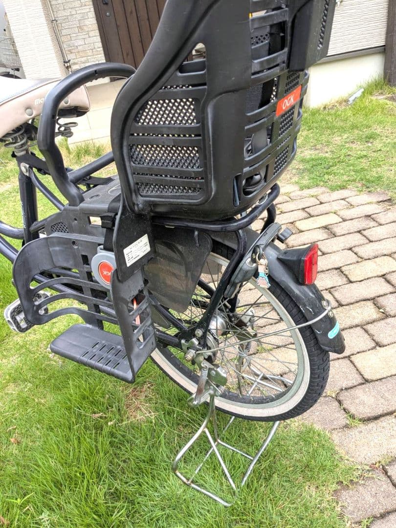 ちえ　FRACKERS チャイルドシート付き自転車
