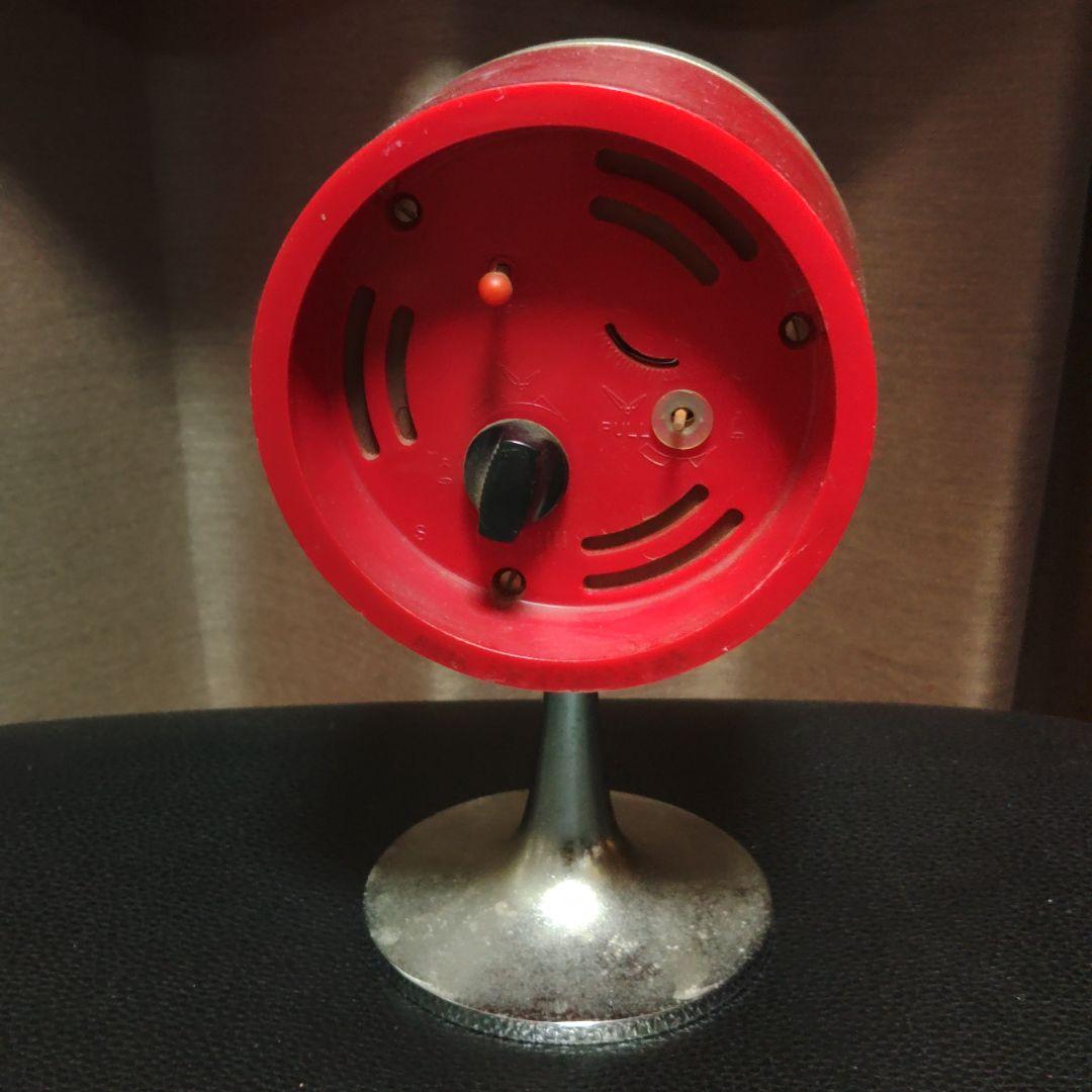 スペースエイジ CITIZEN 脚つき 時計 赤 昭和 レトロ