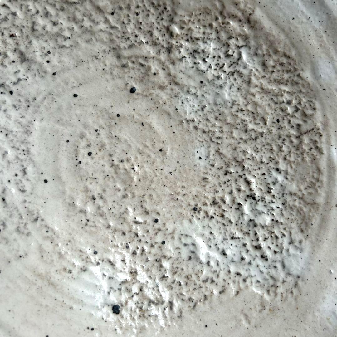 刷毛目　ゆがみ大皿　特大　日本　アンティーク　ヴィンテージ　骨董